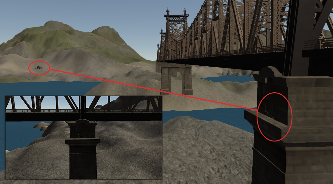Bridge Capture Distance Example