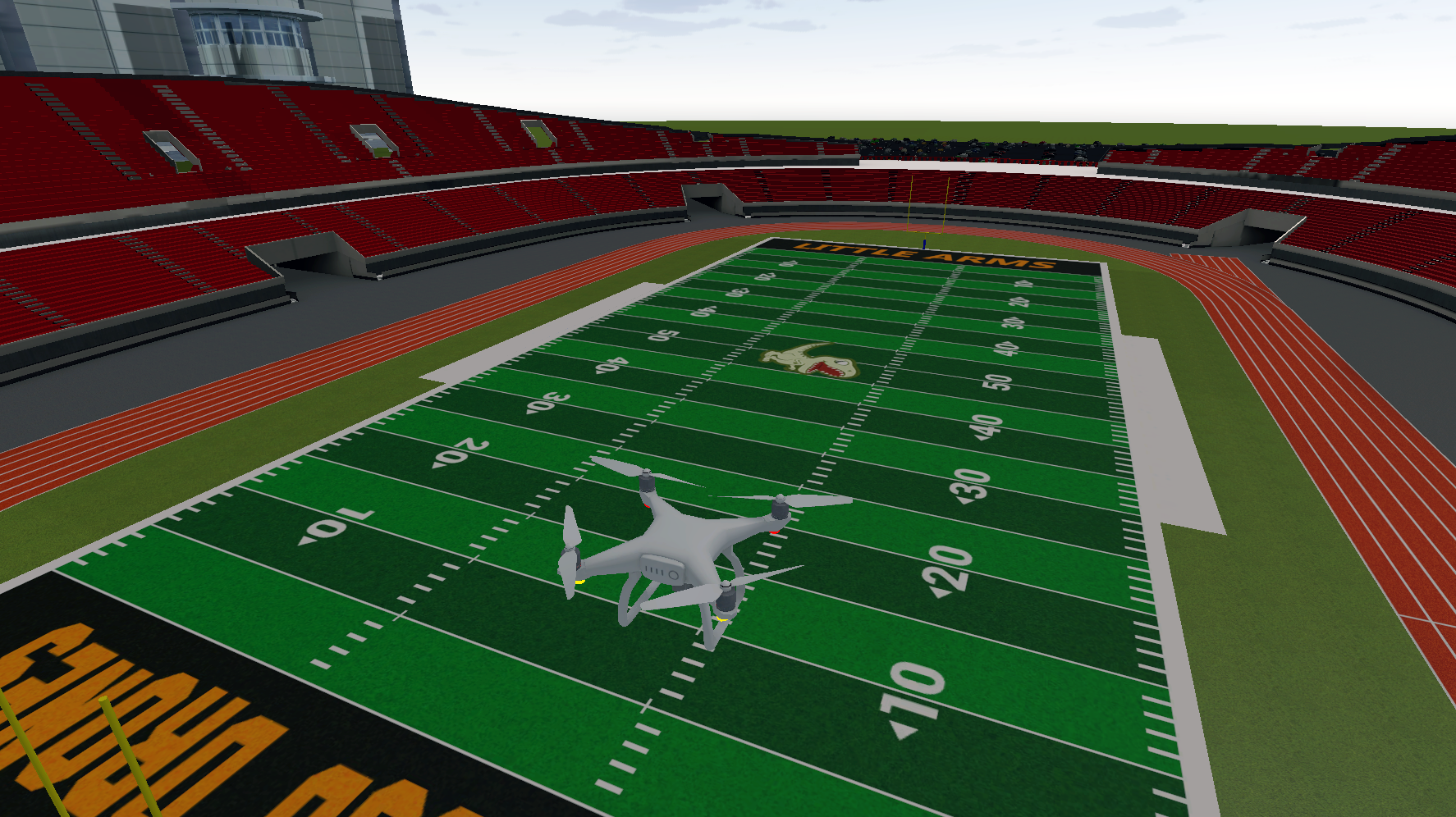 Skip Fredricks Edition cinematic drone training scenario